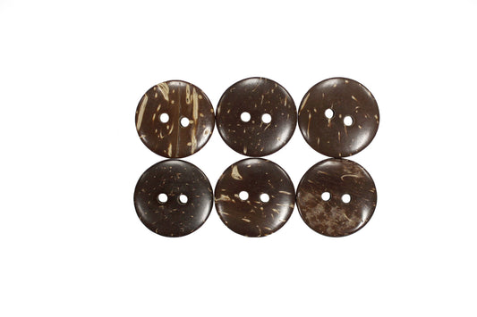 3/4" Button - 6 Pieces