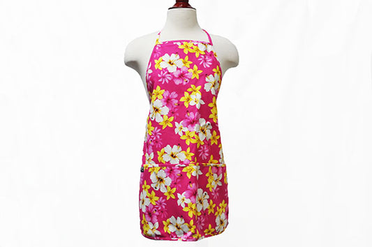Adult Apron - Dream of Flower Pink