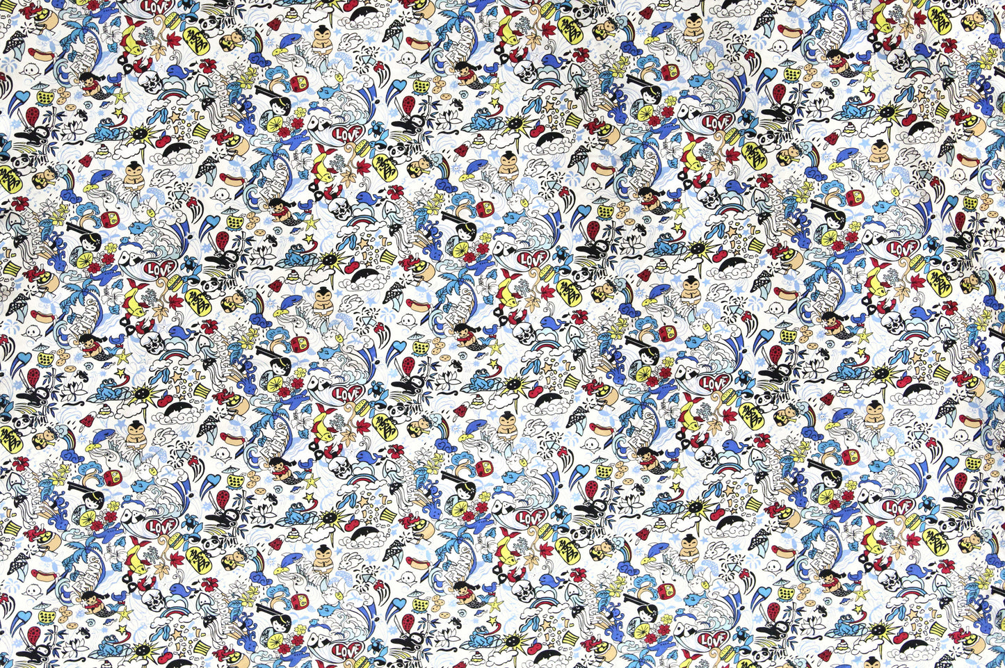 CAC0476 White/Blue
