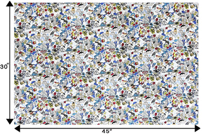 CAC0476 White/Blue