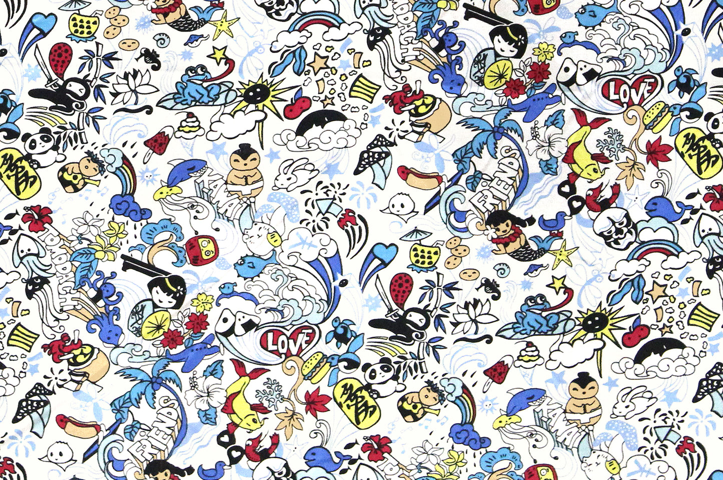 CAC0476 White/Blue