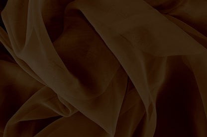 Poly Chiffon Brown