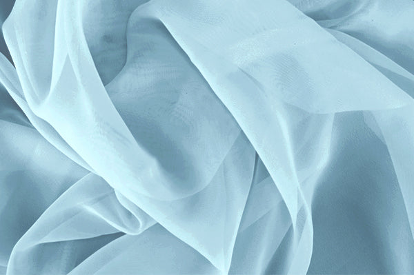Poly Chiffon Sky Blue