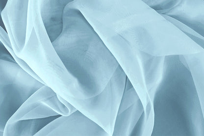 Poly Chiffon Sky Blue