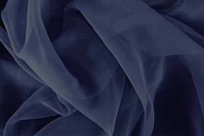Poly Chiffon Navy