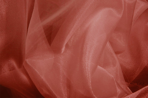 Crystal Organza Rust