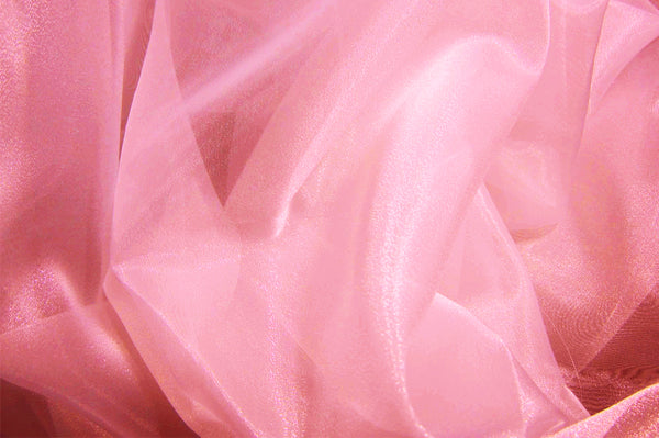 Crystal Organza Candy Pink