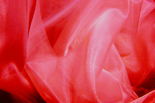 Crystal Organza Red