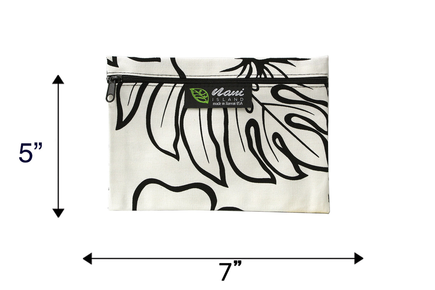Cosmetic Pouch Small -  Monstera Lover Cream