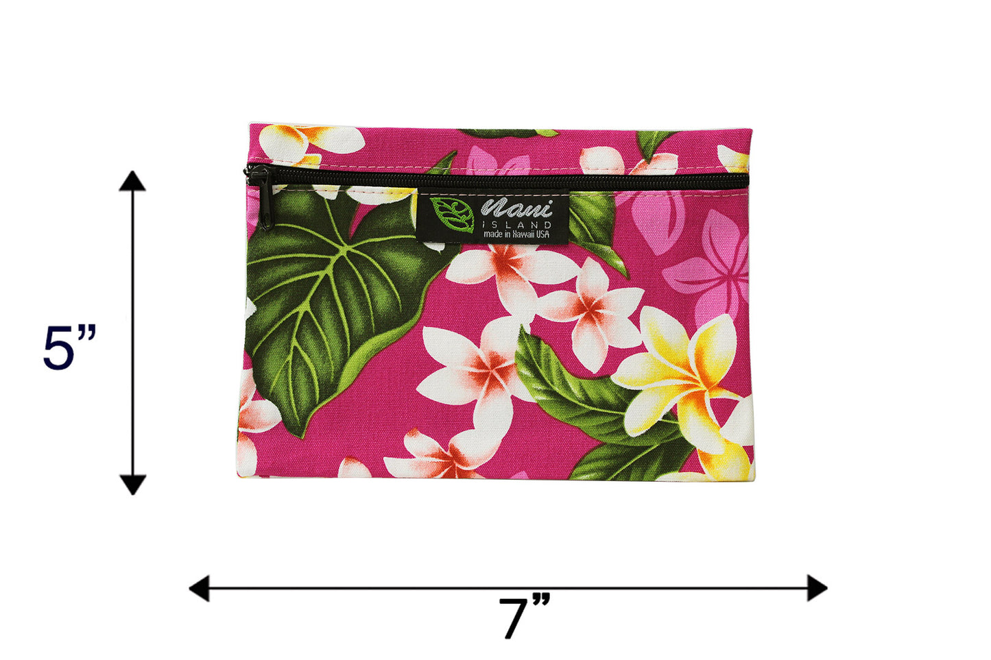 Cosmetic Pouch Small -  New Plumeria Pink