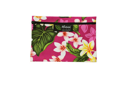 Cosmetic Pouch Small -  New Plumeria Pink