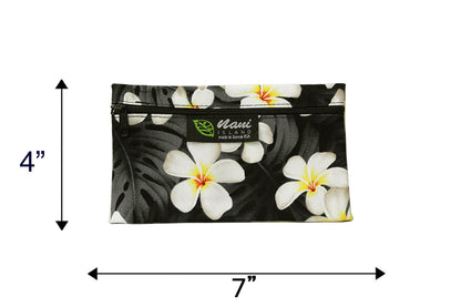 Glasses Pouch - Modern Plumeria Black