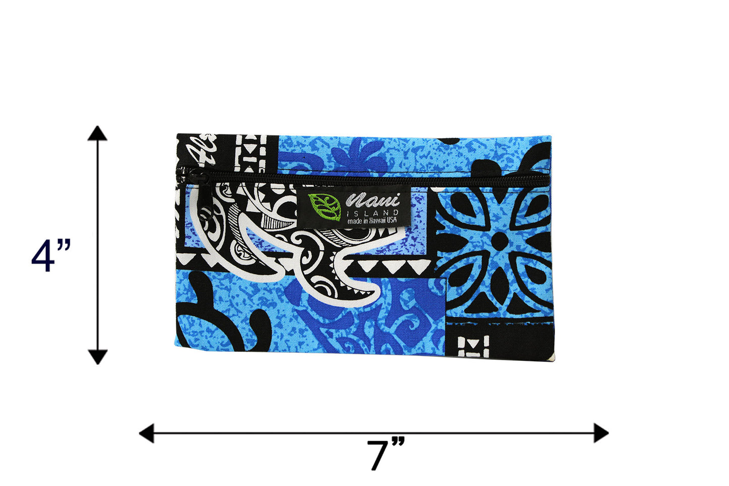 Glasses Pouch - Honu Box Blue
