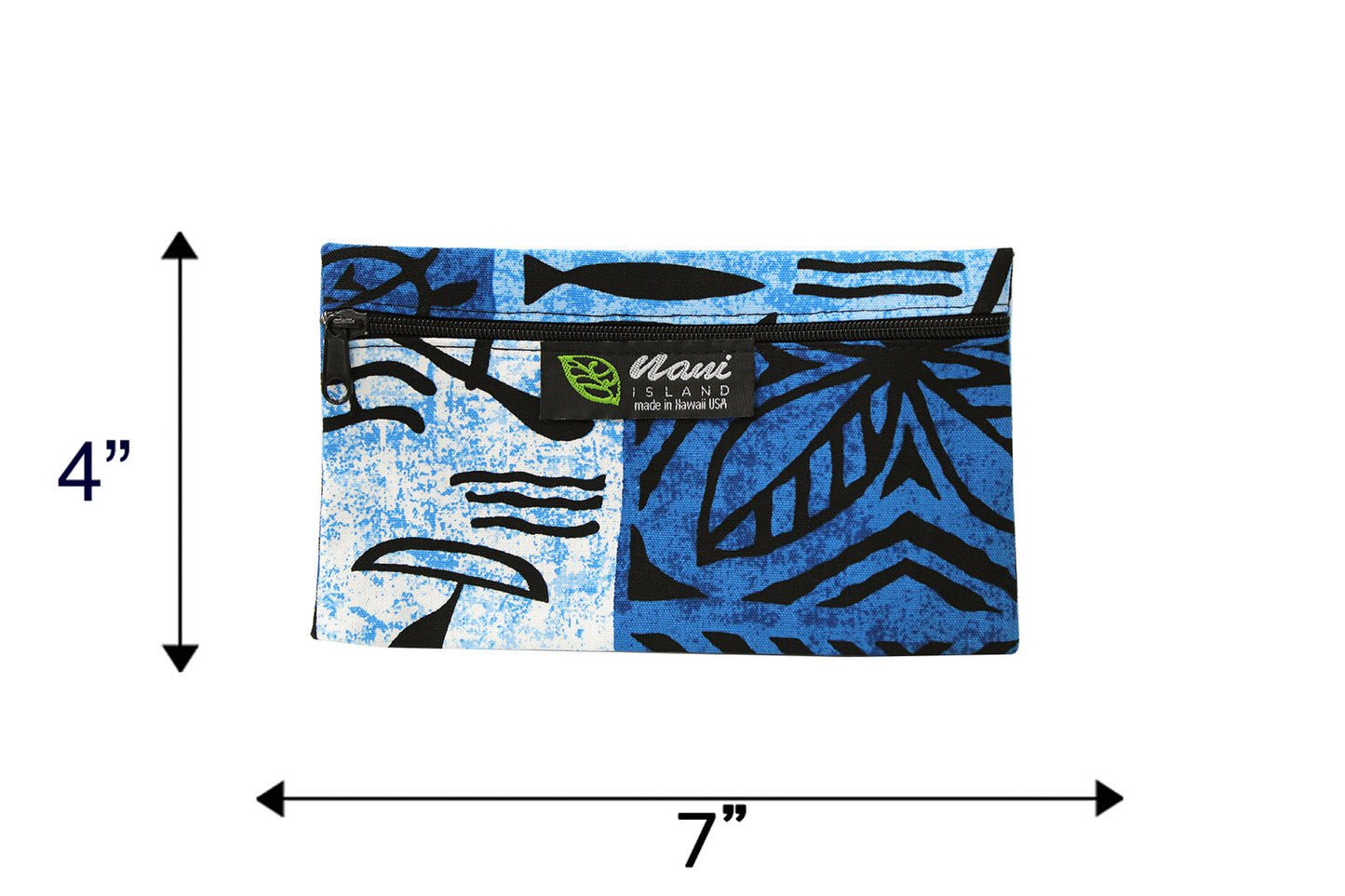 Glasses Pouch - Stickman Blue