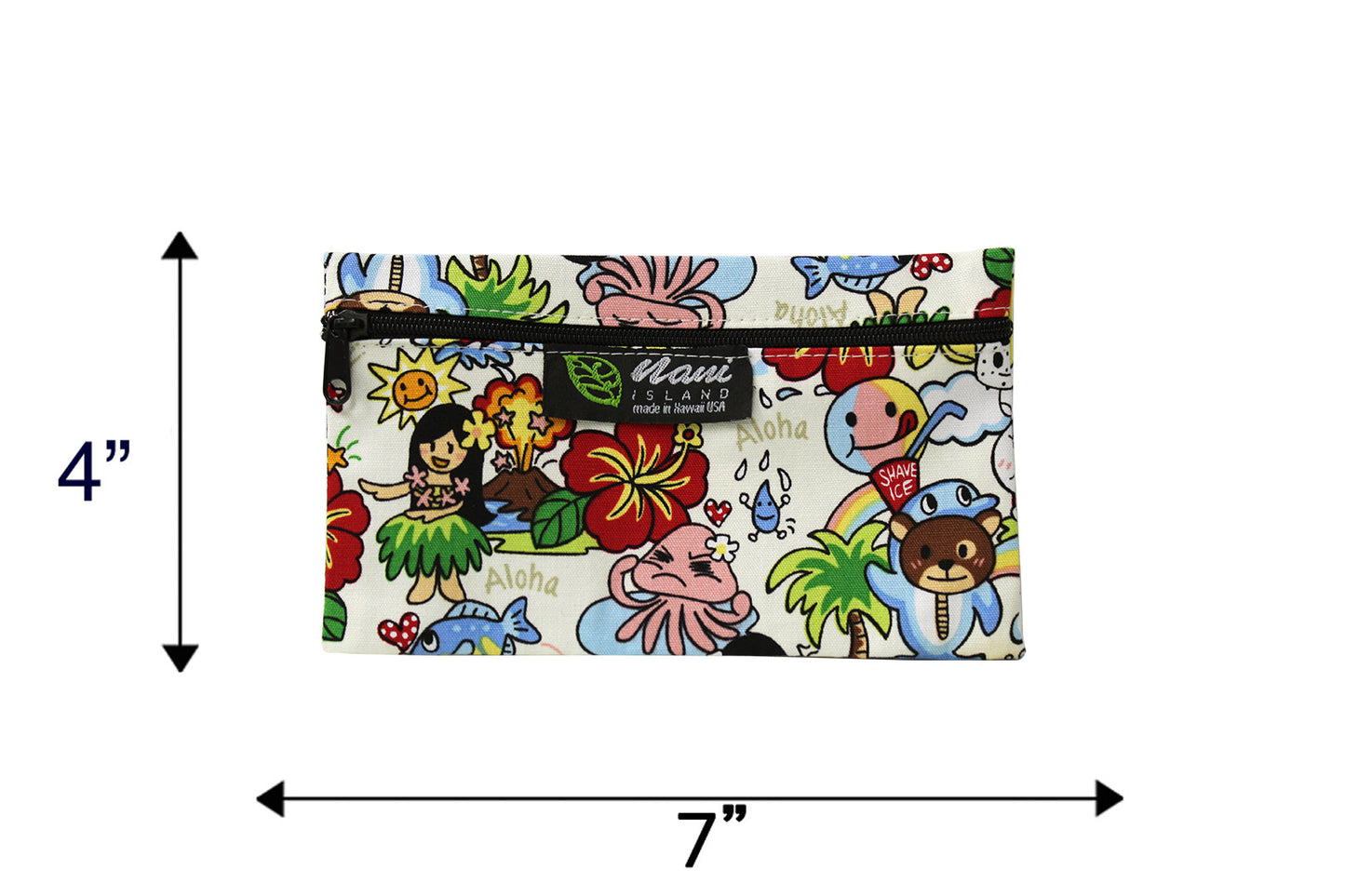 Glasses Pouch - Island Fun Cream