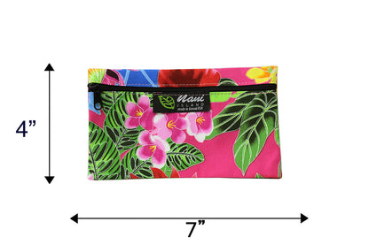 Glasses Pouch - Hawaiian Garden Pink