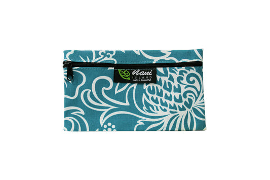 Glasses Pouch - Pineapple Line Teal