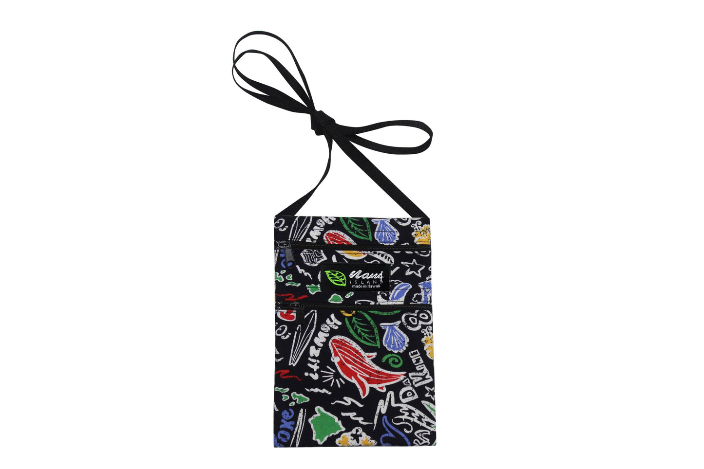 Iphone Bag - Hawaiian Fun Black
