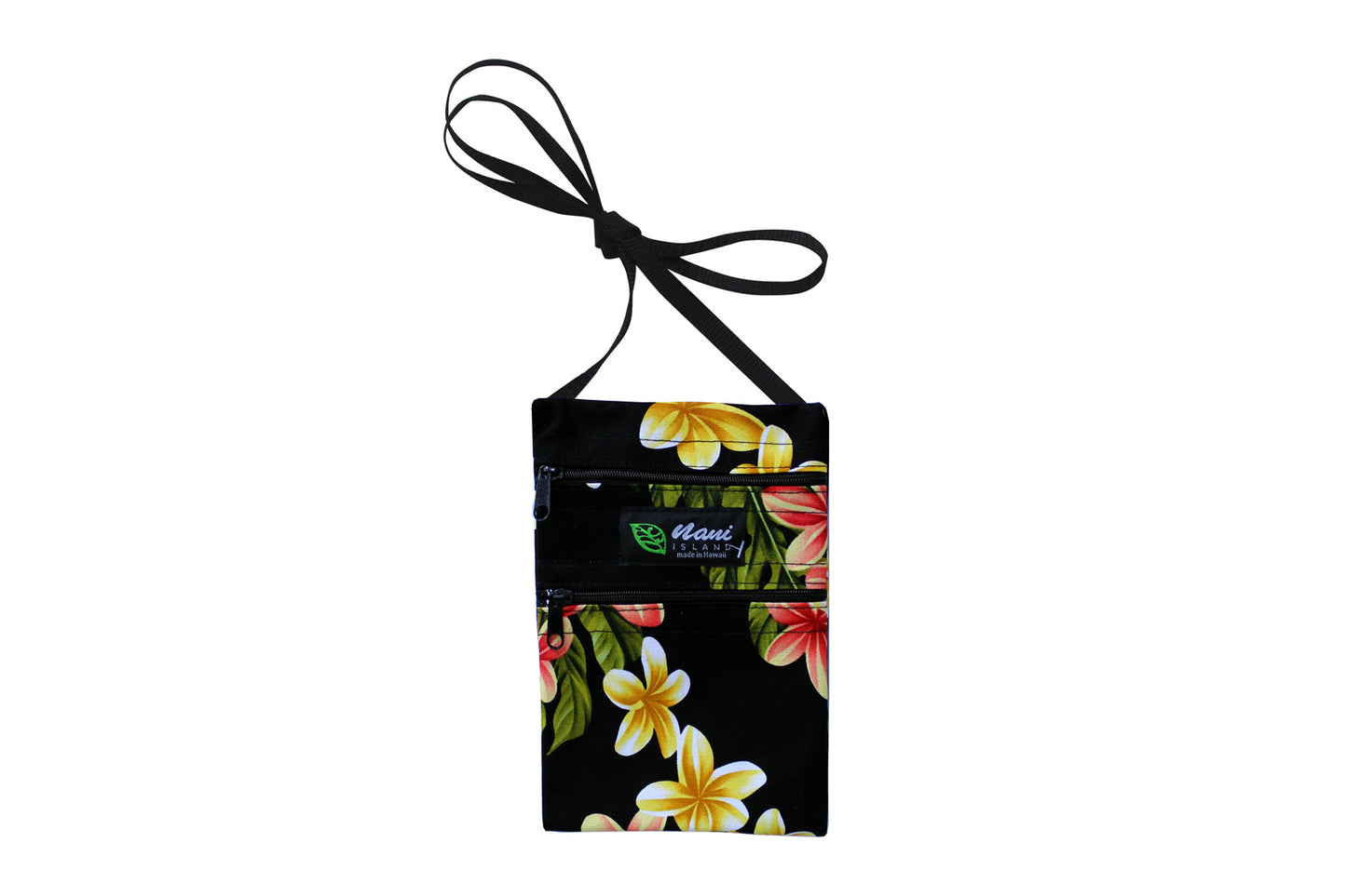 Iphone Bag - Luxury Plumeria Blue