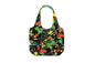 Reversible Hobo Bag - Hawaiian Hula Girl Black