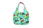 Reversible Hobo Bag - Hawaiian Hula Girl Blue