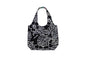 Reversible Hobo Bag - Monstera Lover Black
