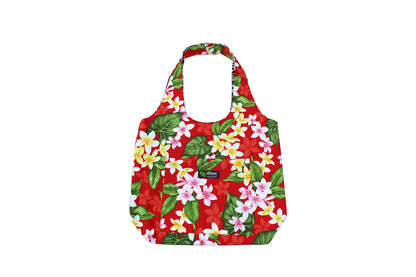 Reversible Hobo Bag - New Plumeria Red