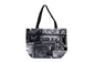 Tote Bag Zipper M - Honu Box Gray