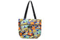 Tote Bag Zipper L - Aloha Tag Navy