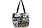 Tote Bag Zipper L - Honu Box Cream