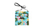 Passport Bag L - New Plumeria Turquoise