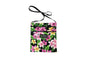 Passport Bag L - Tropical Plumeria Black