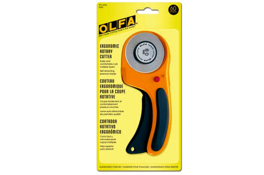 Olfa Ergonomic Rotary Cutter 60MM