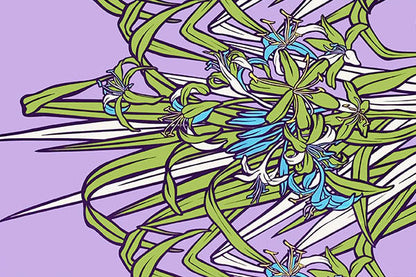 PBB2640 Lavender/Green