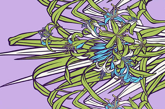 PBB2640 Lavender/Green