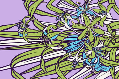 PBB2640 Lavender/Green