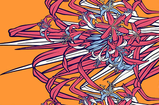 PBB2640 Orange/Pink