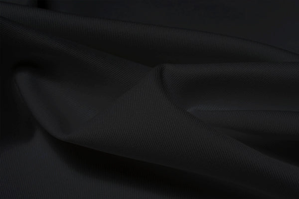 Poly Poplin (Gaberdine) Black