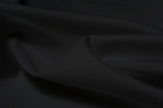 Poly Poplin (Gaberdine) Black