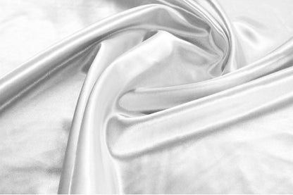 Shiny Satin (Bridal Satin) White
