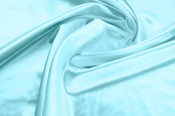 Shiny Satin (Bridal Satin) Baby Blue
