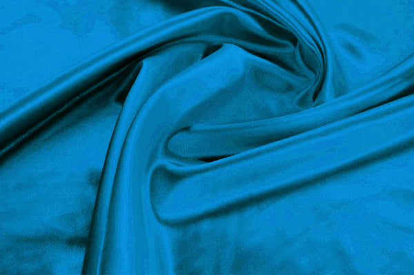 Shiny Satin (Bridal Satin) Turquoise