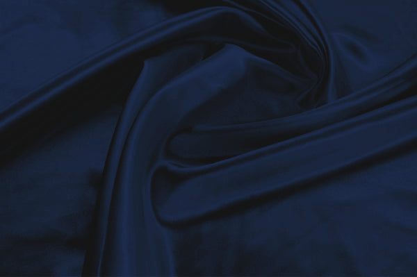 Shiny Satin (Bridal Satin) Navy