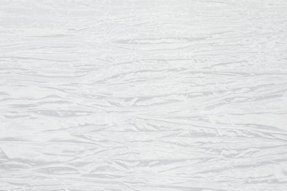 Crushed Taffeta White