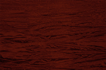 Crushed Taffeta Burgundy