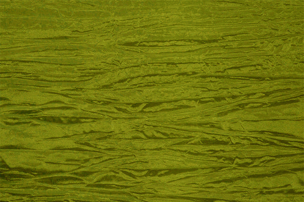 Crushed Taffeta Dark Lime