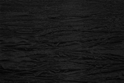 Crushed Taffeta Black