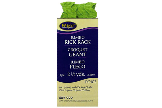 Wrights Jumbo Rack Bias 2.5yd Leaf Green