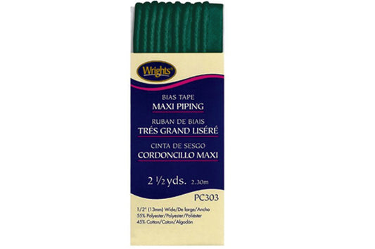 Wrights Maxi Cord Piping Jungle Green