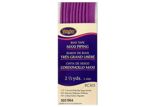 Wrights Maxi Cord Piping Purple